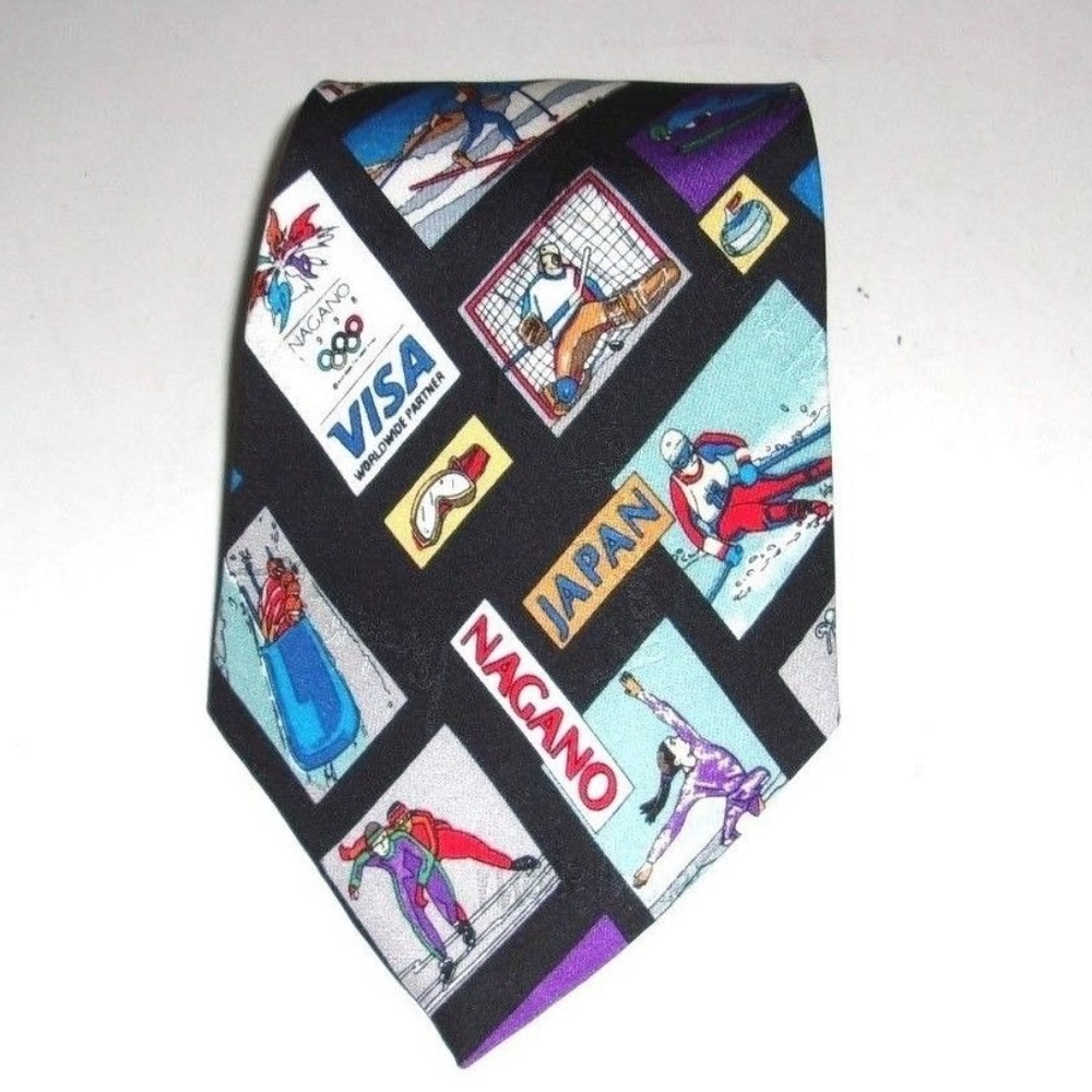 OLYMPIC TIE WINTER GAMES JAPAN 1998